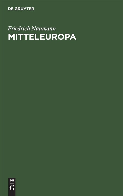 Mitteleuropa (Hardcover, 86. 100. Tausen)