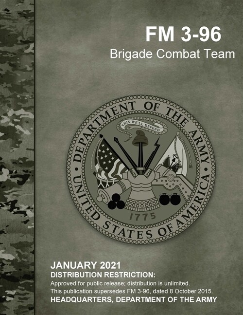 FM 3-96 Brigade Combat Team (Paperback)