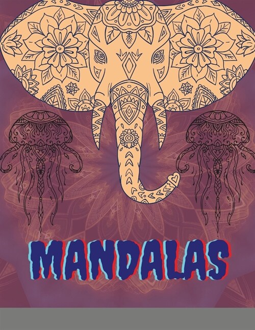 Mandala: Coloring Book Relaxing Art Activities with Flowers, Animals, and More, on Thick Perforated Paper (Coloring Is Fun) (Paperback)