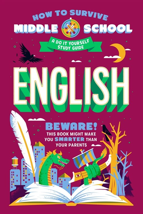 How to Survive Middle School: English: A Do-It-Yourself Study Guide (Paperback)