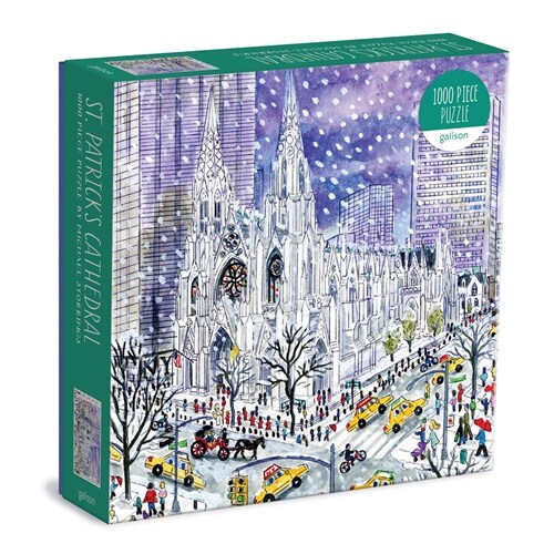 Michael Storrings St. Patricks Cathedral 1000 Piece Puzzle (Board Games)