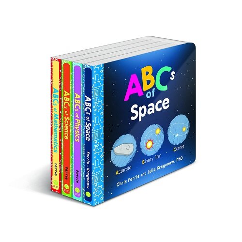 My First Science Library Abcs 4 Book Collection Set: Four Alphabet Board Books for Toddlers (Board Book 4권)