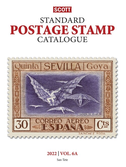 2022 Scott Stamp Postage Catalogue Volume 6: Cover Countries San-Z: Scott Stamp Postage Catalogue Volume 6: Countries San-Z (Paperback, 178)