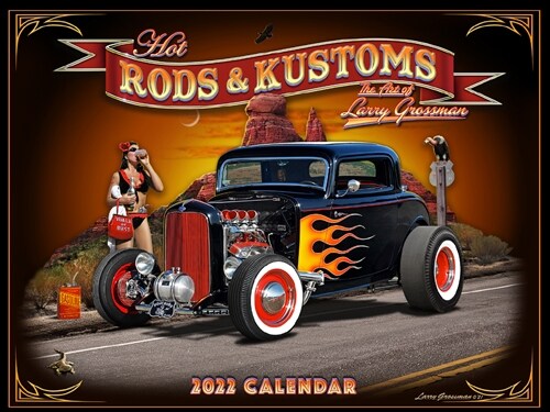 Cal 2022- Hot Rods & Kustoms (Wall)