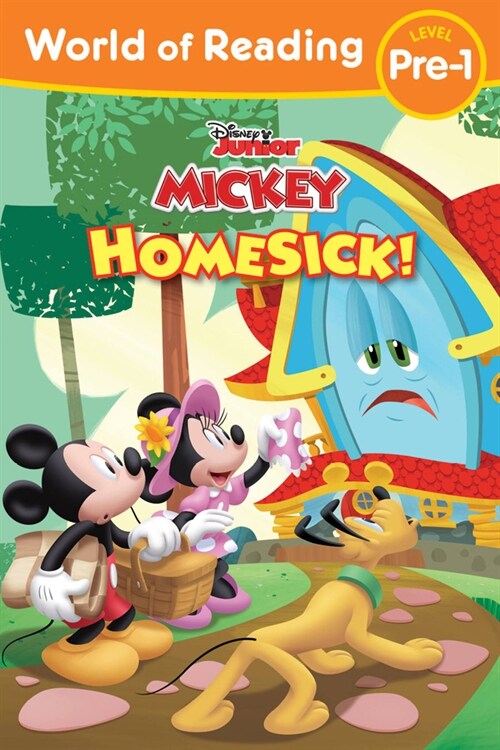 [중고] World of Reading: Mickey Mouse Funhouse: Homesick! (Paperback)