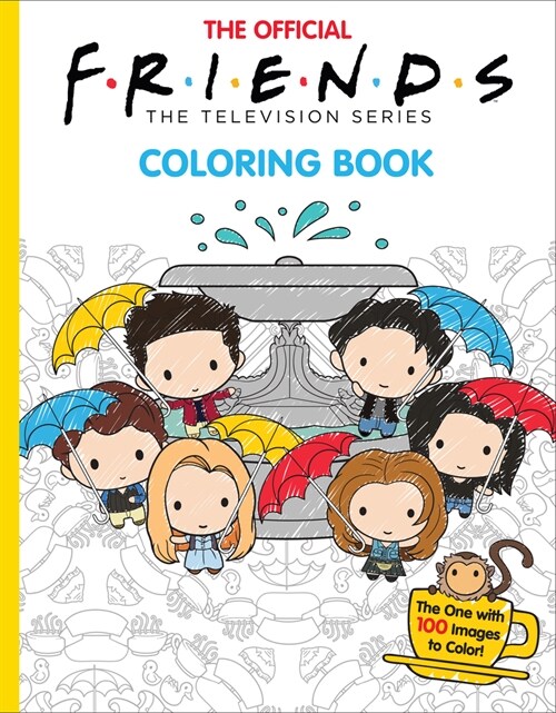 The Official Friends Coloring Book (Paperback)