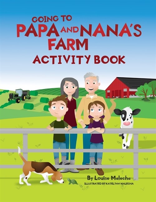 Going to Papa and Nanas Farm Activity Book (Paperback)