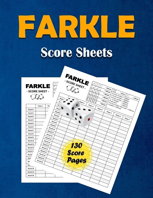 Farkle Score Sheets (Paperback)