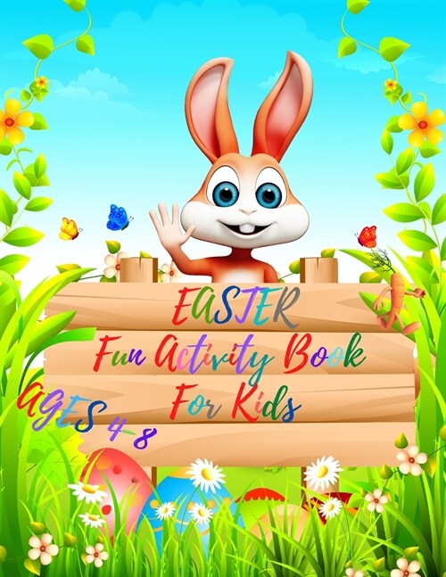 EASTER Fun Activity Book For Kids (Paperback)