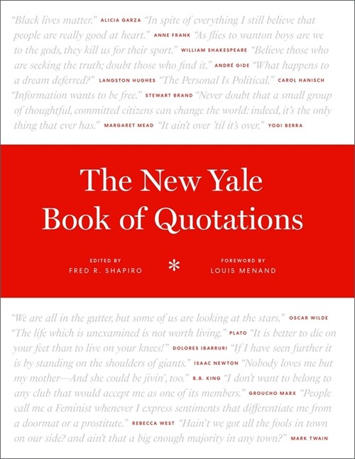 The New Yale Book of Quotations (Hardcover)