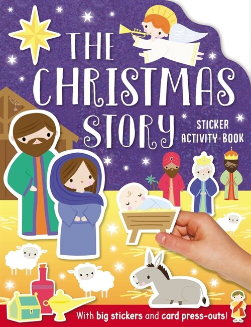 The Christmas Story Sticker Activity Book (Paperback)