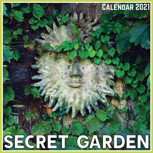 Secret Garden Calendar 2021: Official Secret Garden Calendar 2021, 12 Months (Paperback)