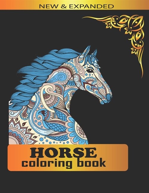 Hores colouring book: Best colouring book for girls and boys (Paperback)