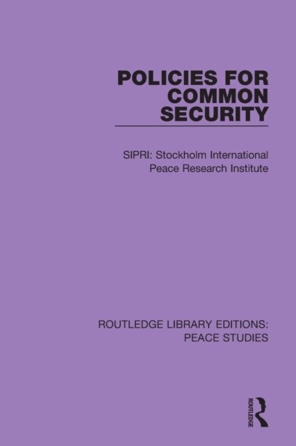 Policies for Common Security (Paperback, 1)
