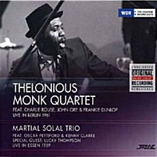 [수입] Thelonious Monk Quartet - Live In Berlin 1961 / Martial Solal Trio - Live In Essen 1959 [180g LP]