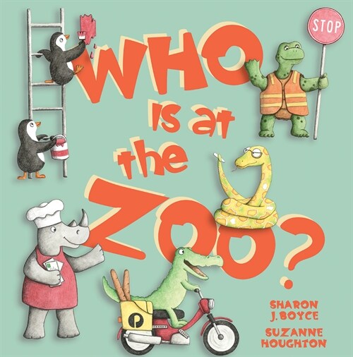 Who Is at the Zoo? (Paperback)