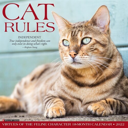 Cat Rules 2022 Wall Calendar (Wall)