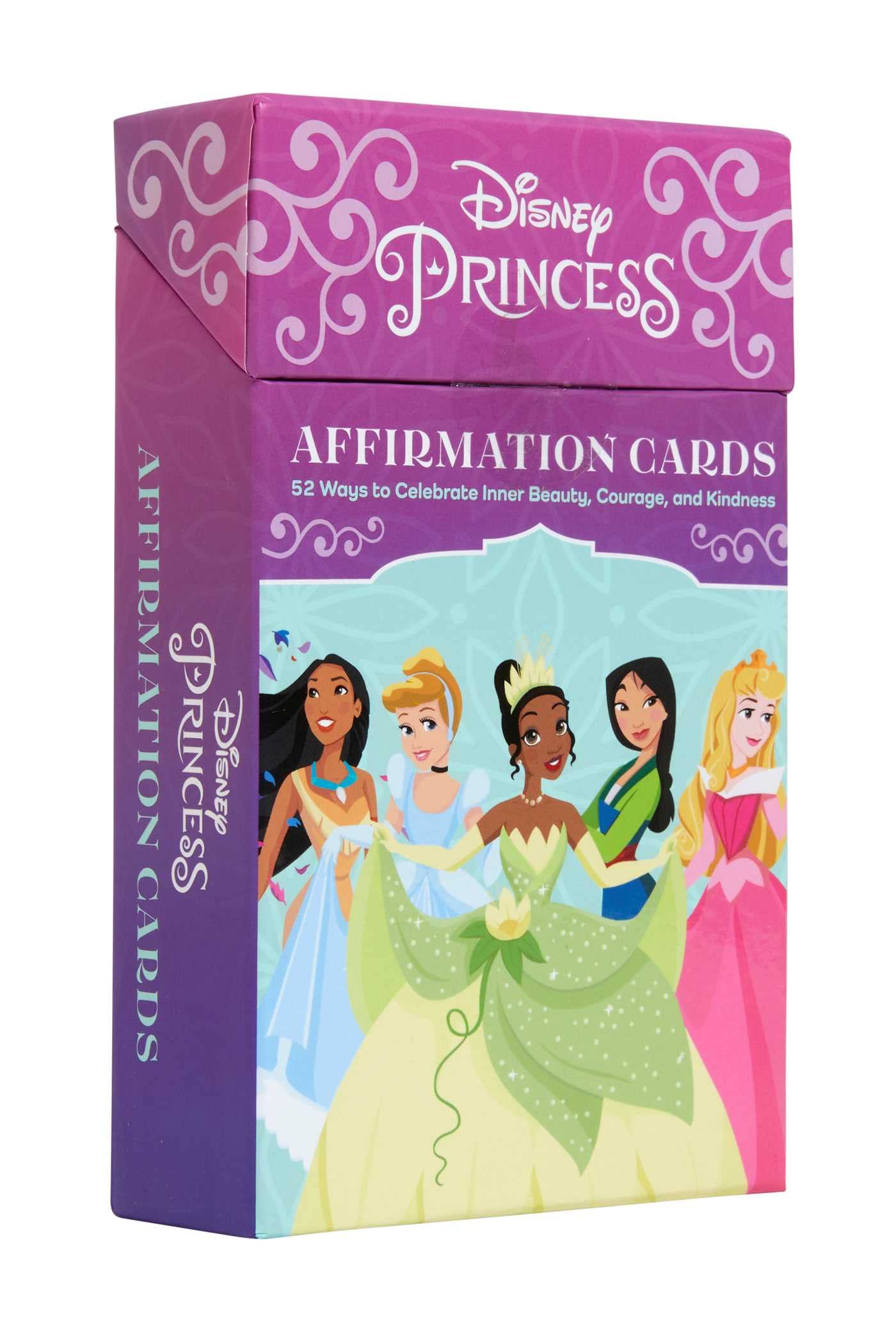 Disney Princess Affirmation Cards: 52 Ways to Celebrate Inner Beauty, Courage, and Kindness (Childrens Daily Activities Books, Childrens Card Games (Other)