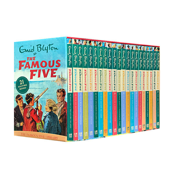 Famous Five Collection - 21 Books Box Set (Paperback 21권, 영국판)