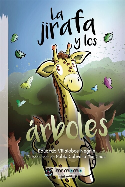 La jirafa y los arboles