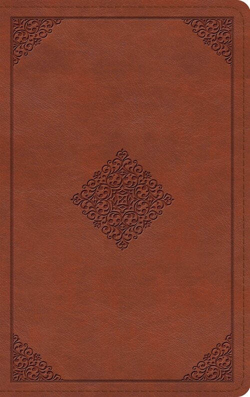ESV Thinline Bible (Trutone, Terracotta, Ornament Design) (Imitation Leather)