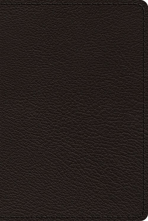 ESV Heirloom Bible, Heritage Edition (Goatskin, Black) (Leather)