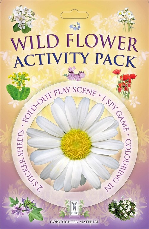 Wild Flower Activity Pack (Wallet or folder)