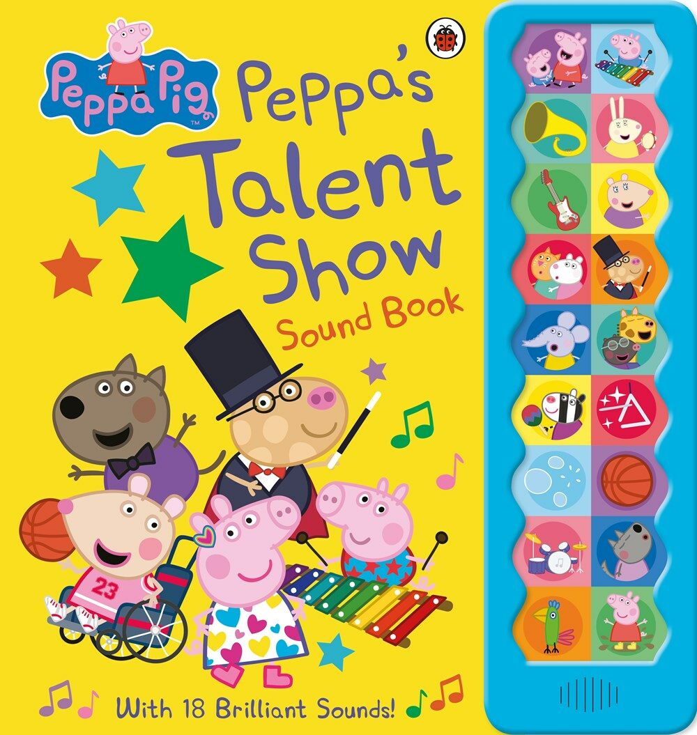 Peppa Pig: Peppas Talent Show : Noisy Sound Book (Hardcover)
