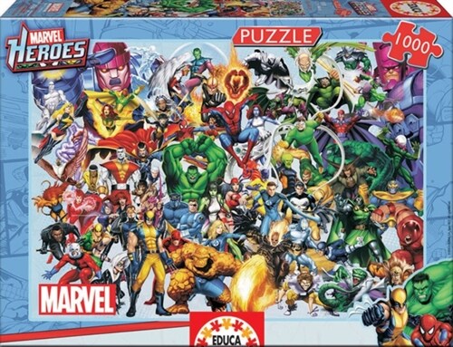 Marvel Heroes 1000pc Jigsaw Puzzle (Other)