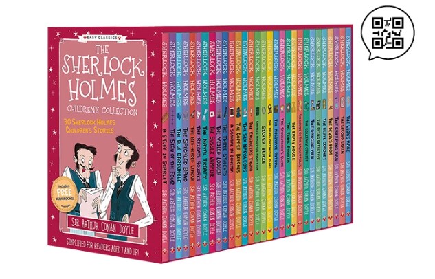 The Sherlock Holmes Childrens Collection Boxed Set (Paperback 30권 + 오디오 QR코드)