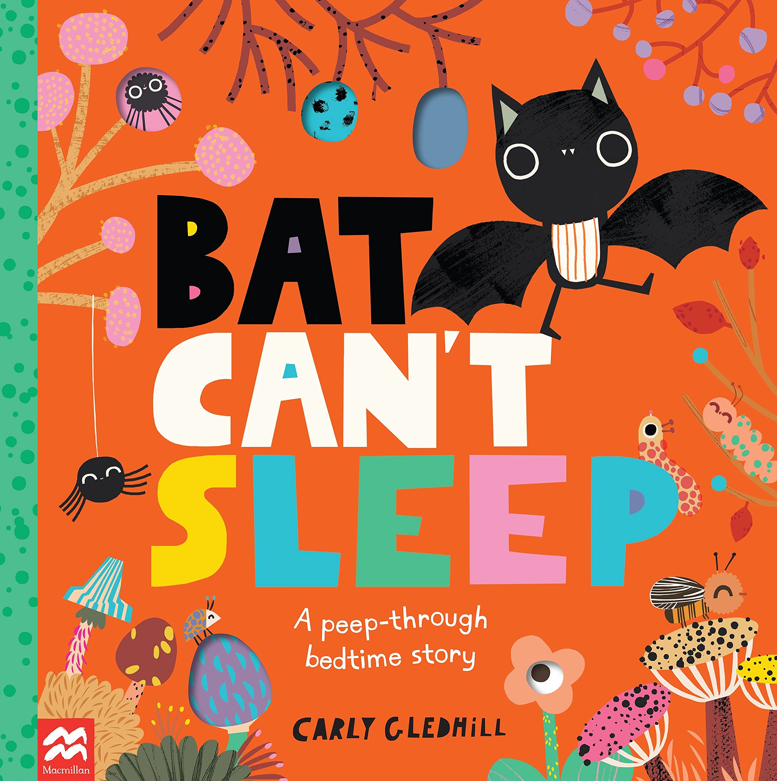 Bat Cant Sleep : A Peep-Through Adventure (Paperback)