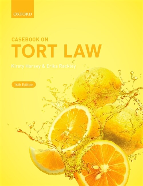 Casebook on Tort Law (Paperback, 16 Revised edition)