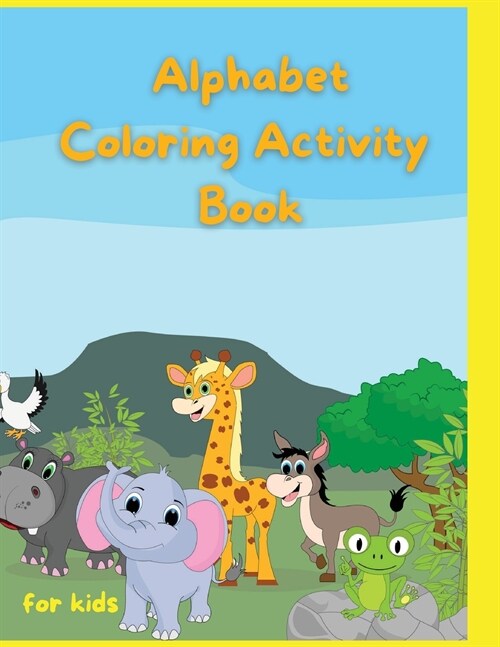 Alphabet Activity Coloring Book for Kids (Paperback)