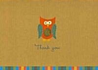 Owl Thank You Notes [With 15 Envelopes] (Novelty)