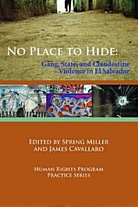 No Place to Hide: Gang, State, and Clandestine Violence in El Salvador (Paperback)