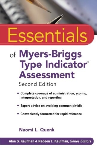 Essentials of Myers-Briggs Type Indicator Assessment (Paperback, 2)