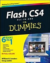Flash CS4 All-In-One for Dummies (Paperback)