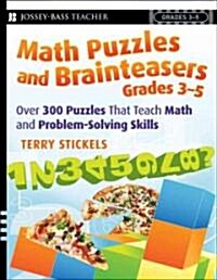 Math Puzzles and Brainteasers, Grades 3-5 (Paperback)