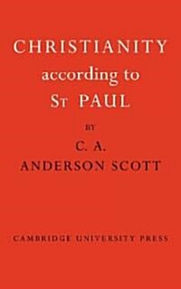 Christianity According to St Paul (Paperback, 1st)