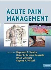 Acute Pain Management (Hardcover)