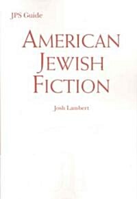American Jewish Fiction (Paperback)
