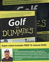 Golf for Dummies (Paperback, DVD, 3rd)