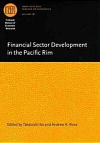 Financial Sector Development in the Pacific Rim: Volume 18 (Hardcover)