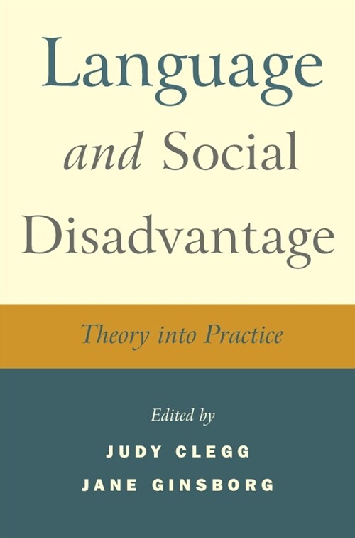 [eBook Code] Language and Social Disadvantage (eBook Code, 1st)