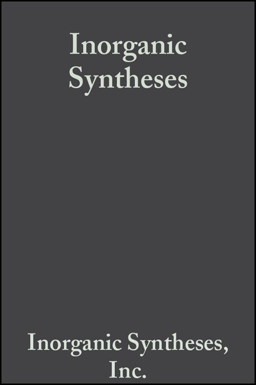 [eBook Code] Inorganic Syntheses, Volume 5 (eBook Code, 1st)