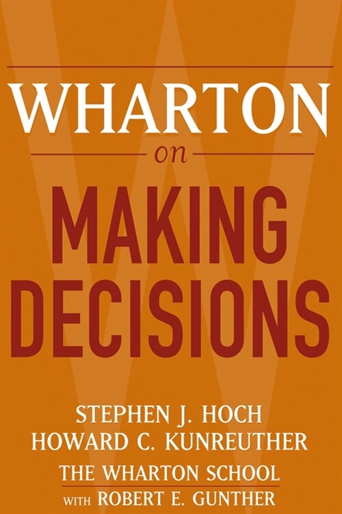 [eBook Code] Wharton on Making Decisions (eBook Code, 1st)