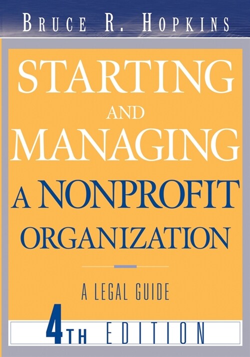 [eBook Code] Starting and Managing a Nonprofit Organization (eBook Code, 4th)