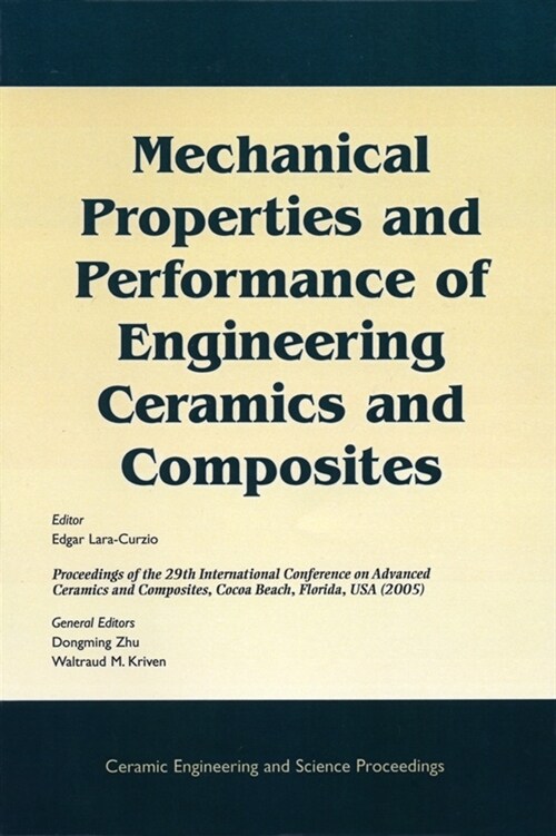 [eBook Code] Mechanical Properties and Performance of Engineering Ceramics and Composites (eBook Code, 1st)