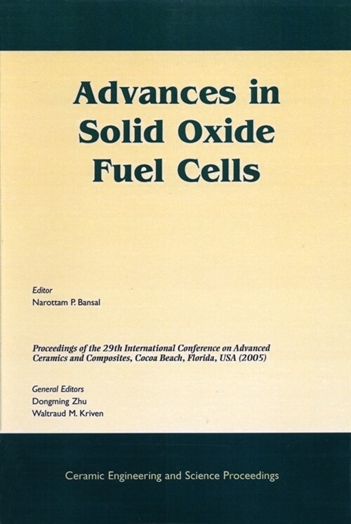 [eBook Code] Advances in Solid Oxide Fuel Cells (eBook Code, 1st)