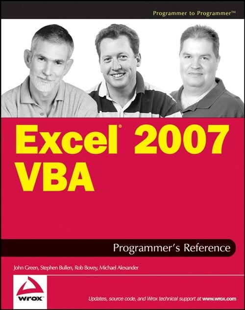 [eBook Code] Excel 2007 VBA Programmers Reference (eBook Code, 1st)